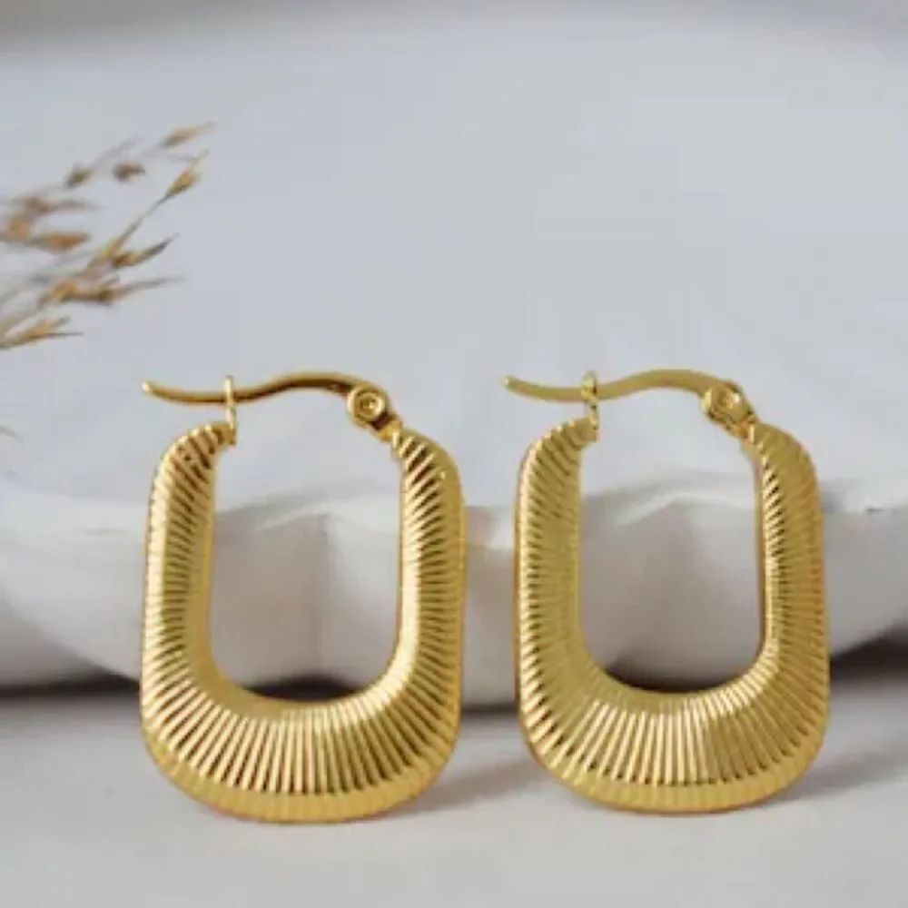 GoldβHoop Earrings N1562